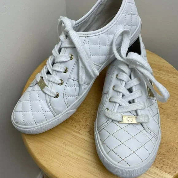 G by guess quilted sneakers hot sale